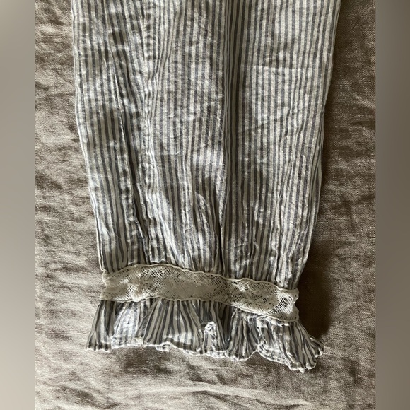 DÔEN Lydia Savoie Stripe Cottagecore Top - Size XL - Picture 7 of 10